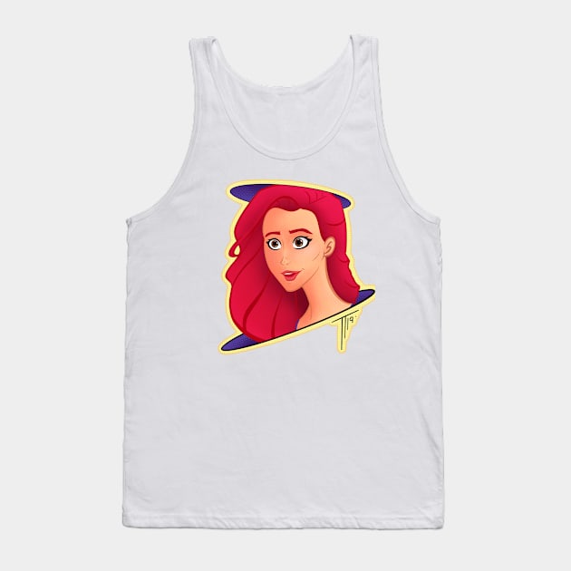 The Redhead Tank Top by Ttavner